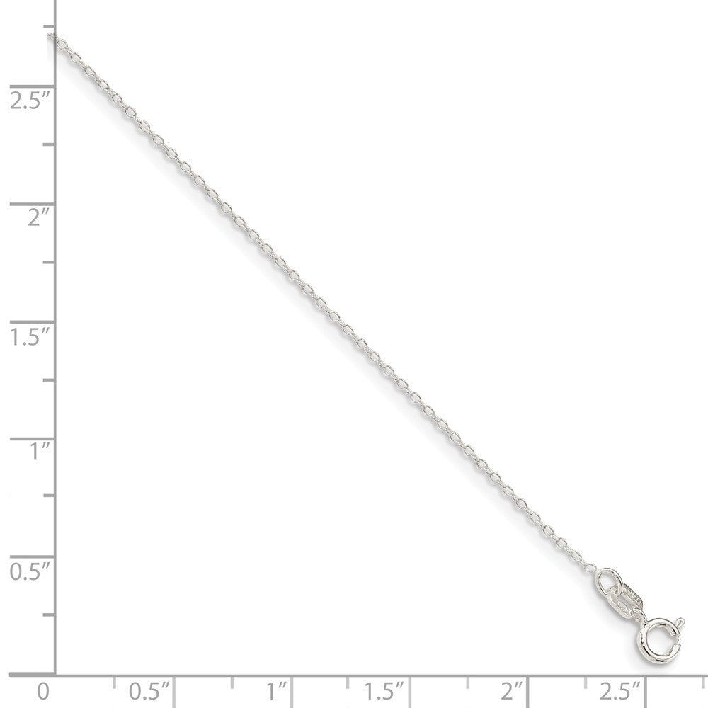 925 Sterling Silver 0.95mm Cable Chain Necklace Jewelry Gifts for Women - Length Options:  16 18 20 24