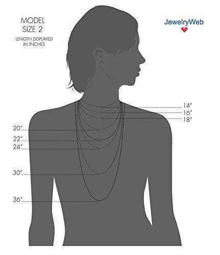 925 Sterling Silver Solid 2.5mm Rolo Chain Necklace - Jewelry Gifts for Women - Length Options:  16 18 20 24 30 36 - Layering Necklace