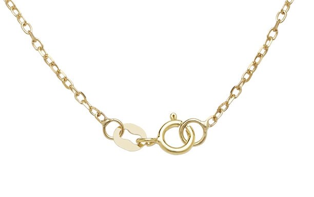 14k Yellow Gold Bezel CZ by The Yard Station Necklace