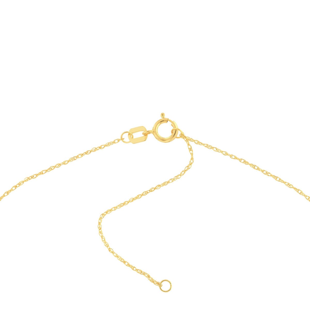 Solid 14k Gold Dainty Flat Heart Necklace - Adjustable Heart Necklace - Layering Necklace - Gold Heart Necklace for women teens