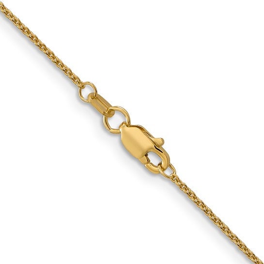 14k Yellow Gold 18" Italian Blue Enamel Textured Butterfly Necklace - peace gift for her - Butterfly Necklace