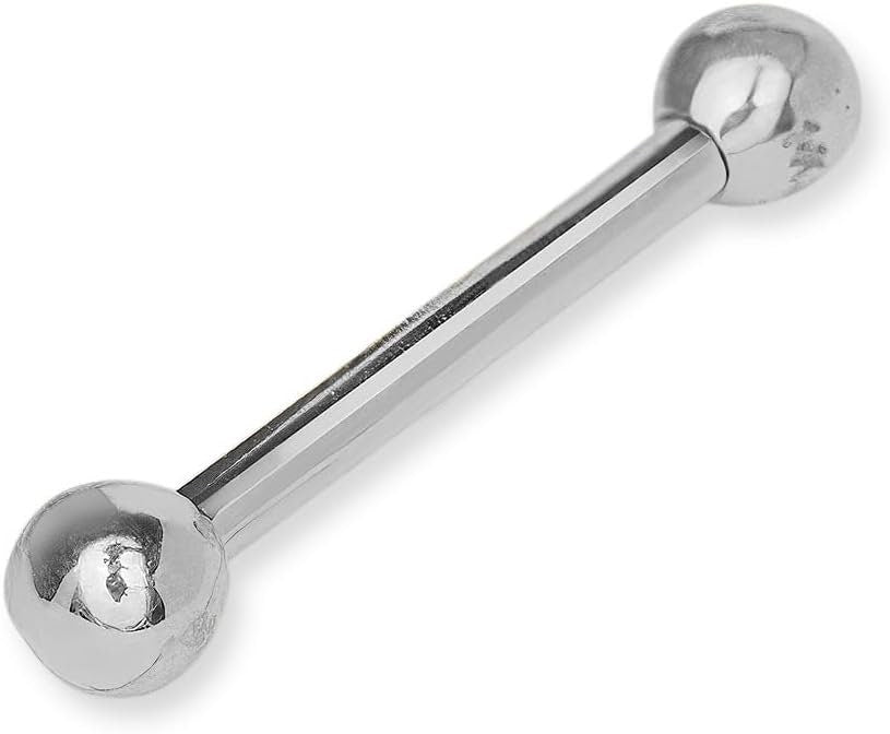 Solid 14k Gold 2mm Ball 16G Straight Eyebrow Piercing Jewelry