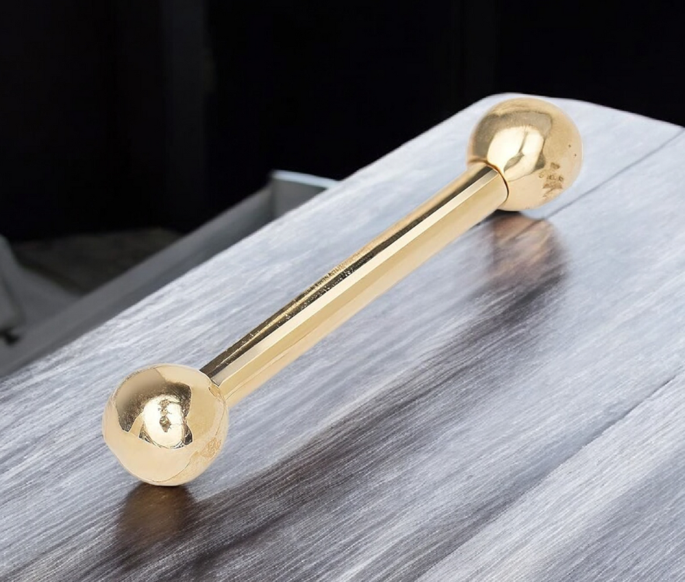 Solid 14k Gold 2mm Ball 16G Straight Eyebrow Piercing Jewelry