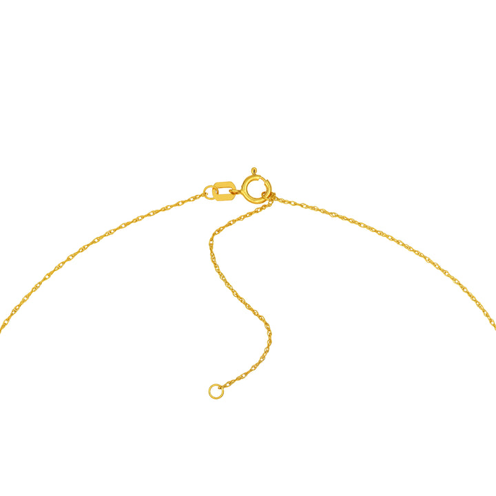The Cross - Puffy Cross 14K Gold Pendant Necklace